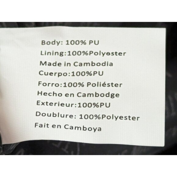 Steve Madden Crossbody Bag Tan Purse Fringe Detail Black Strap Gold Tone NEW - Picture 11 of 11